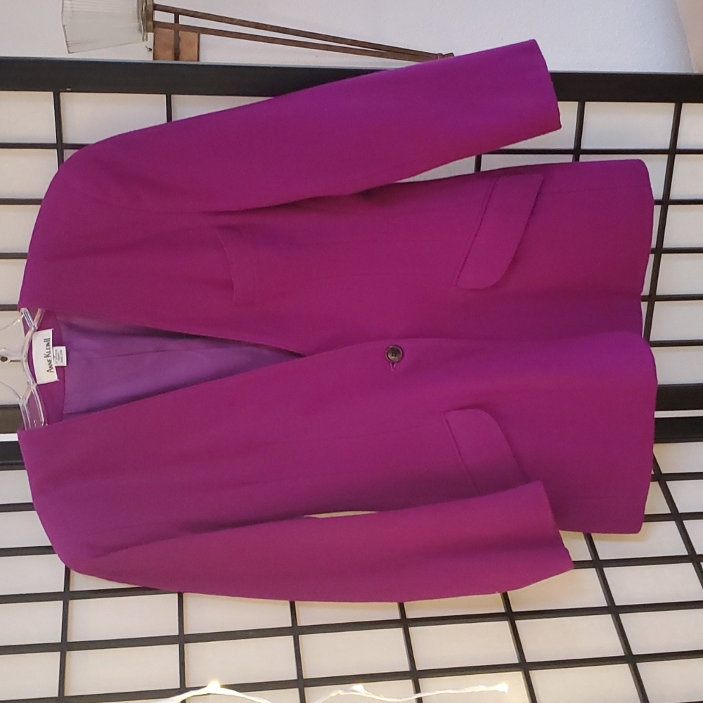 100% wool blazer